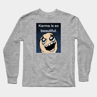 Karma Long Sleeve T-Shirt